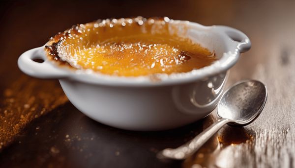 Calories dans une crème brûlée : attention aux excès